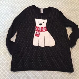 Catherines Polar Bear Sweater 0X